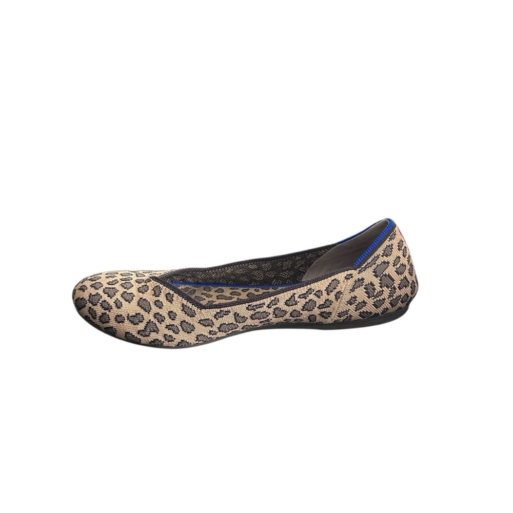 Rothy’s Leopard Print The Point Toe Flats Size 9 - Picture 9 of 12